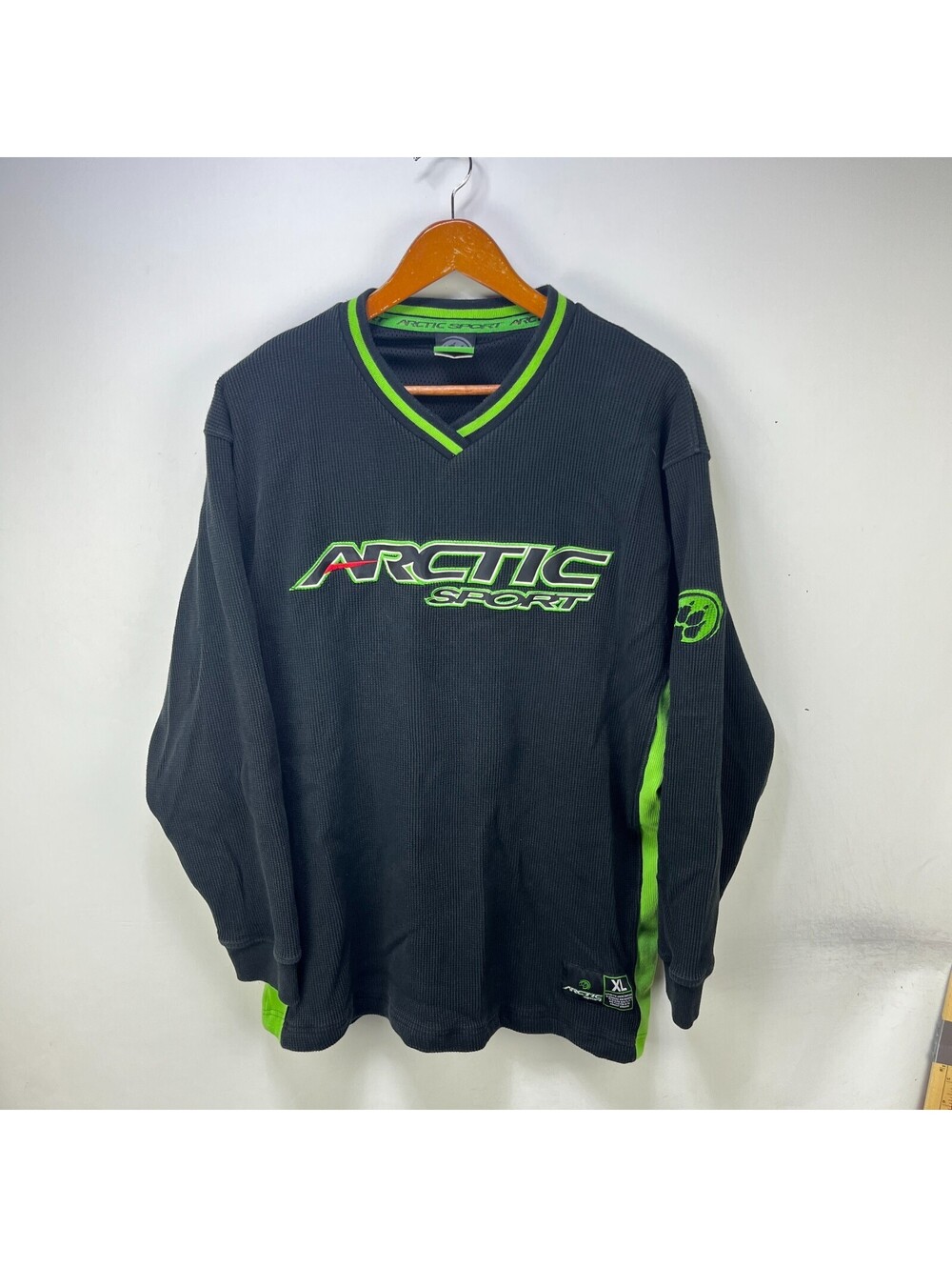 Vintage Arctic Cat Sport Thermal Waffle Long Sleeve XL